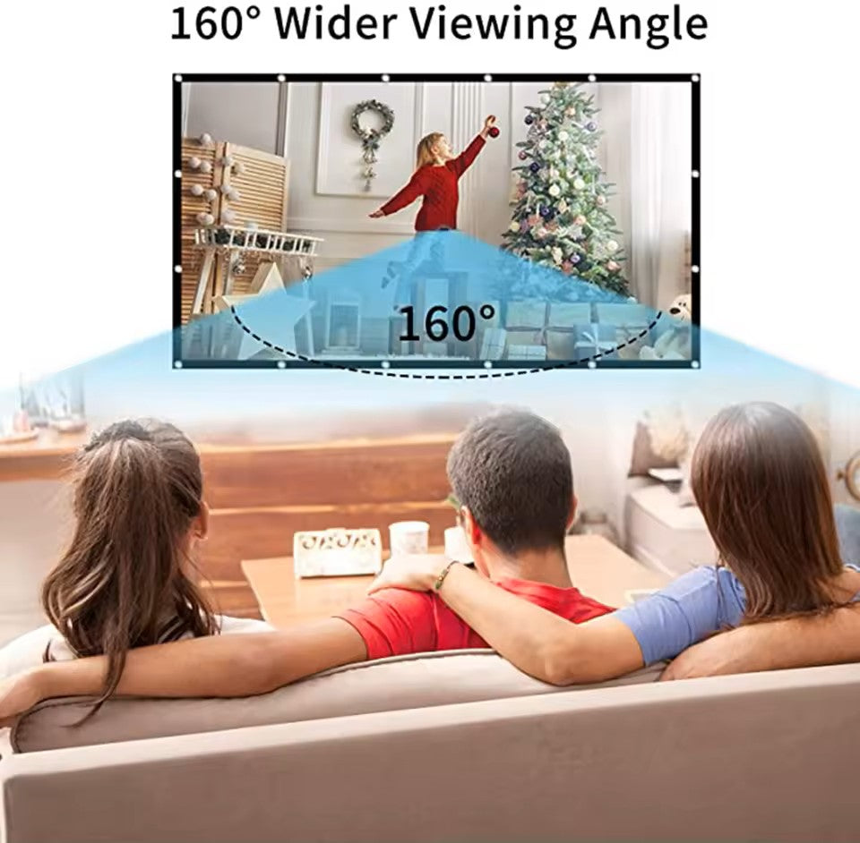 [PRO Model] Smart Portable Cinema Projector - Home Movie Projector - Netflix Certified [4K Quality]